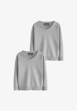 Next, 2 SET PACK - Pullover - light grey