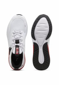 Puma CELL THRILL UNISEX - Apavi skriešanai pa asfaltu - white black for all time red