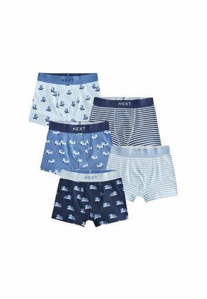 5 PACK - Panties - blue vehicle print