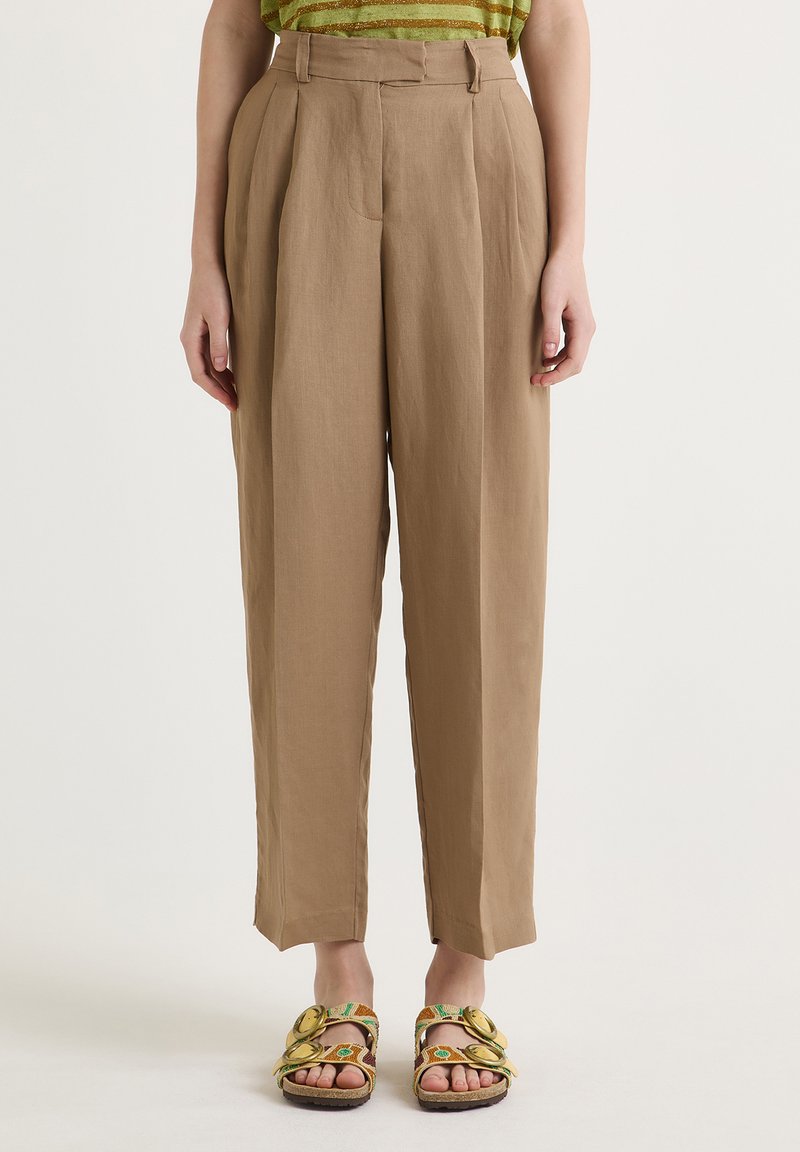 Maliparmi MAGNOLIA - Stoffhose - brown