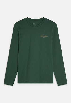 JORFERRY TEE CREW NECK JNR - Camiseta de manga larga - trekking green