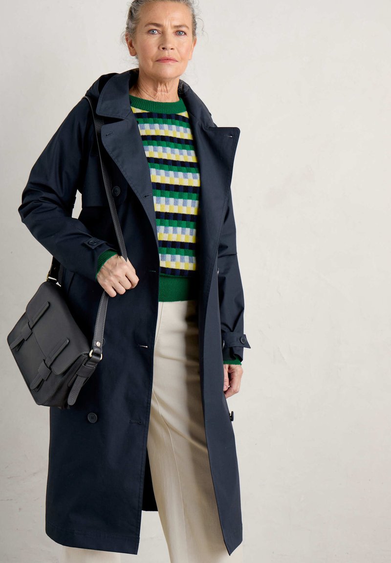 Seasalt Cornwall PENWEATHERS LONG SLEEVE - Trenčkot - inkwell