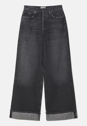 Agolde, DAME - Relaxed fit jeans - ditch/marble black