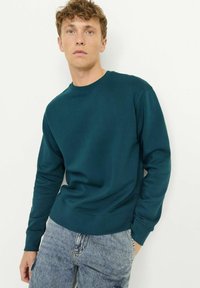 Jack & Jones JJESTAR CREW NECK - Sweatshirt - deep teal