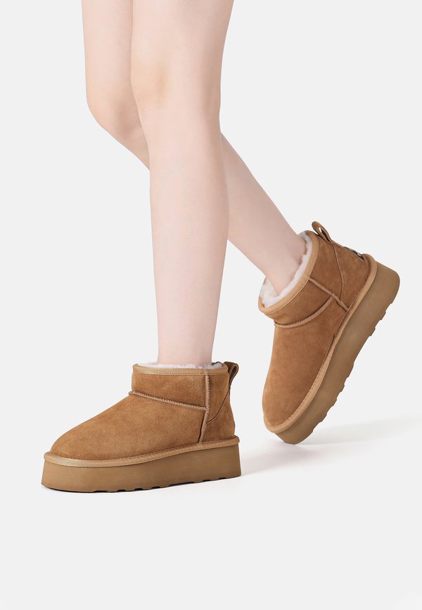 HERON ULTRA MINI PLATFORM  - Snowboot/Winterstiefel - chestnut