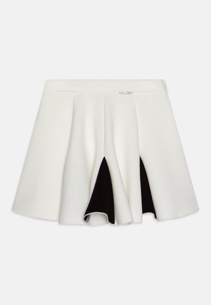 Jupe trapèze - off white/nero
