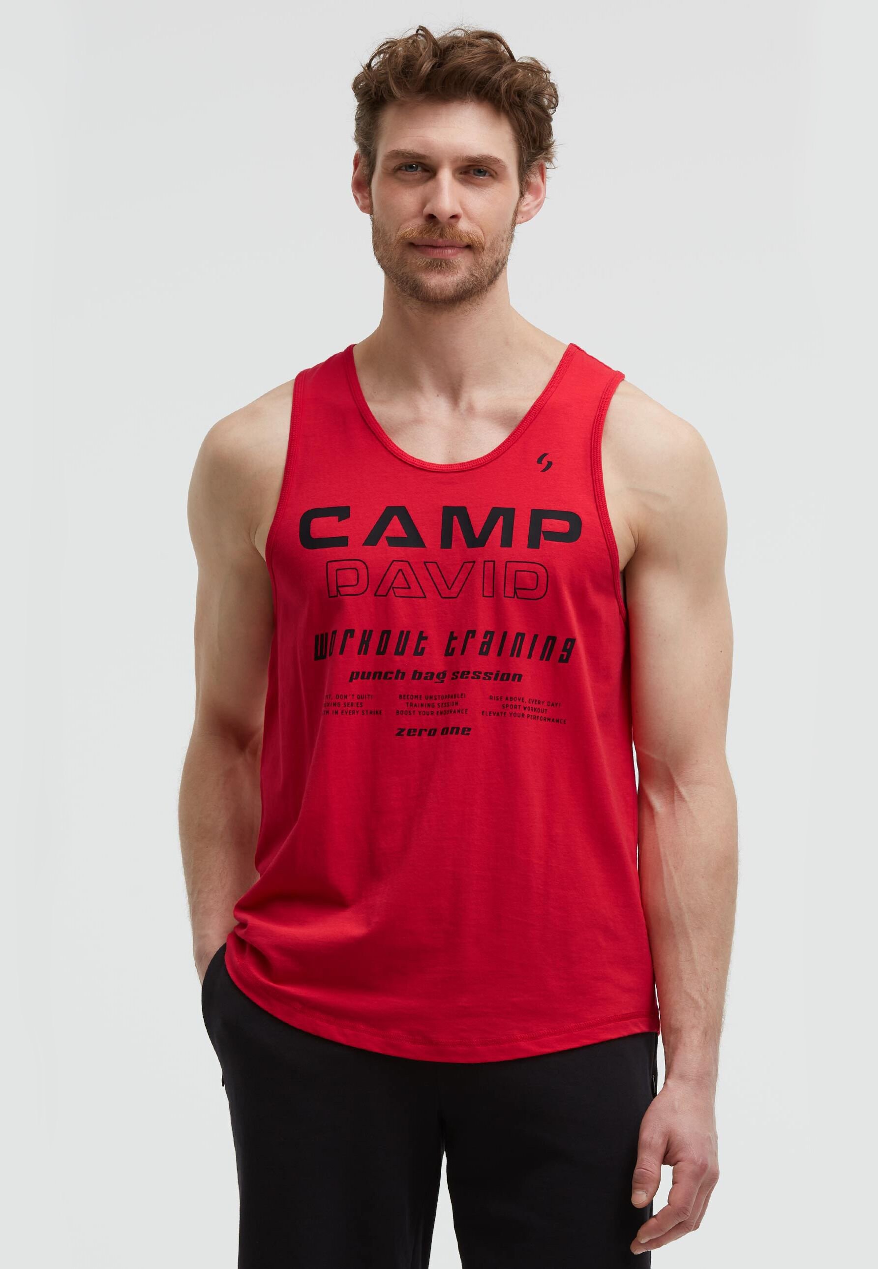 Men's red Tank tops online at ZALANDO