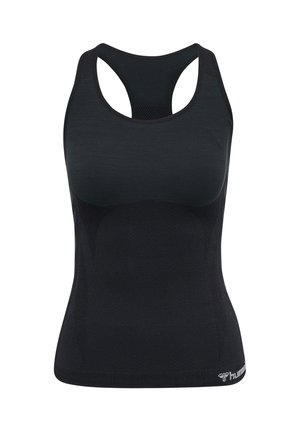 Hummel SEAMLESS - Top - black melange