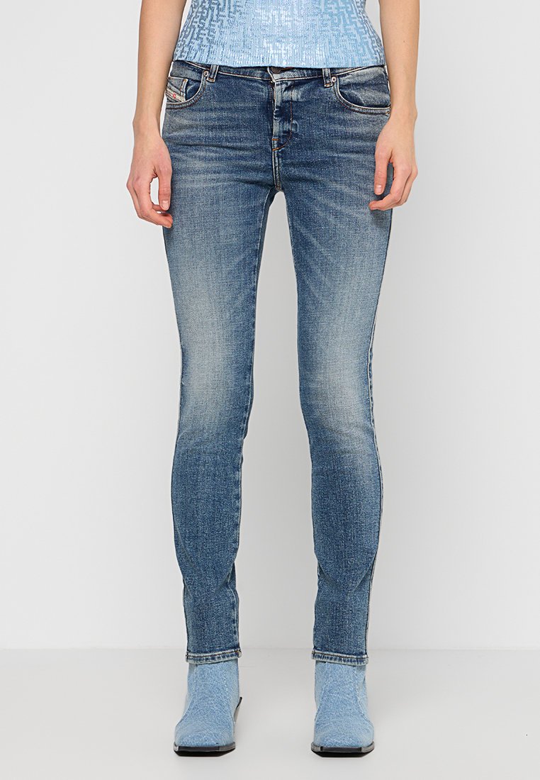Diesel Slim fit jeans gekleurd denim Diesel Slim fit jeans gekleurd denim