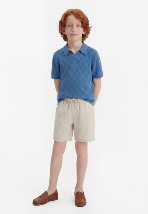 Abercrombie & Fitch JOHNNY COLLAR - Polo shirt - moonlight blue