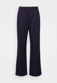 ZOE PANTS - Pantalon classique - navy/white