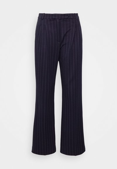 DESIGNERS REMIX ZOE PANTS - Broek - navy/white
