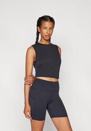 Sweaty Betty BREATHE EASY CROP MUSCLE TANK - Top - black