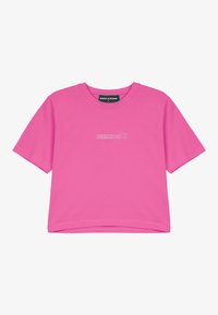 THEA BABY TEE - Printtipaita - vintage digital pink