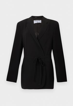 ASHLEY DRAPED - Σακάκι - black