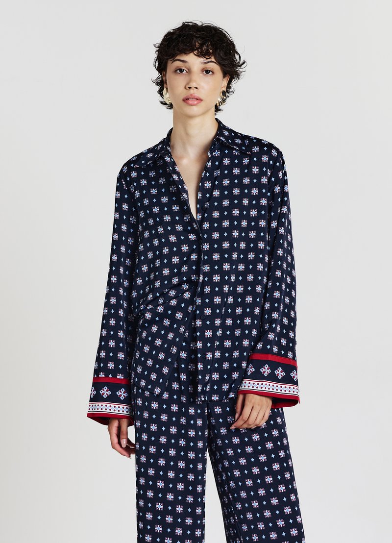 Calliope Hemdbluse - var blu notte