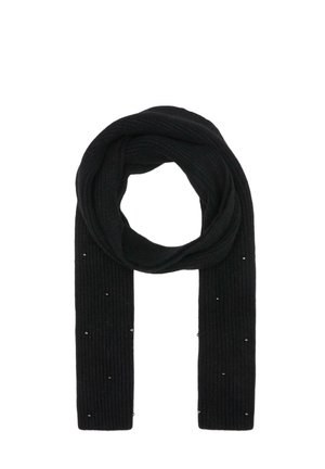 MIT SCHMUCKPERLEN - Scarf - schwarz