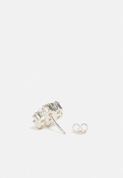 Hatton Labs DAISY EARRINGS UNISEX - Fülbevalók - silver coloured/white
