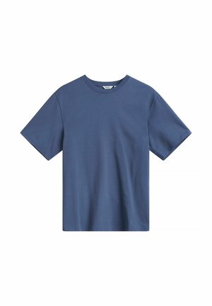 Dobber, LOGAN HEAVY TEE - T-shirts basic - vintage indigo