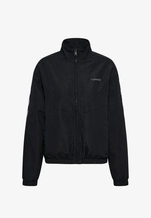 Hummel, HUMMEL HMLARCHIVE W TRACK JACKET - Windbreakers - black
