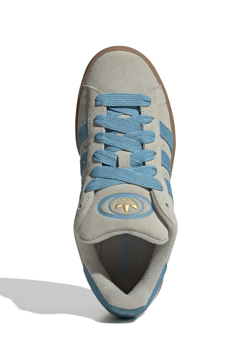 adidas Originals CAMPUS 00S - Trainers - putty grey preloved blue gold  metallic/grey - Zalando.ie