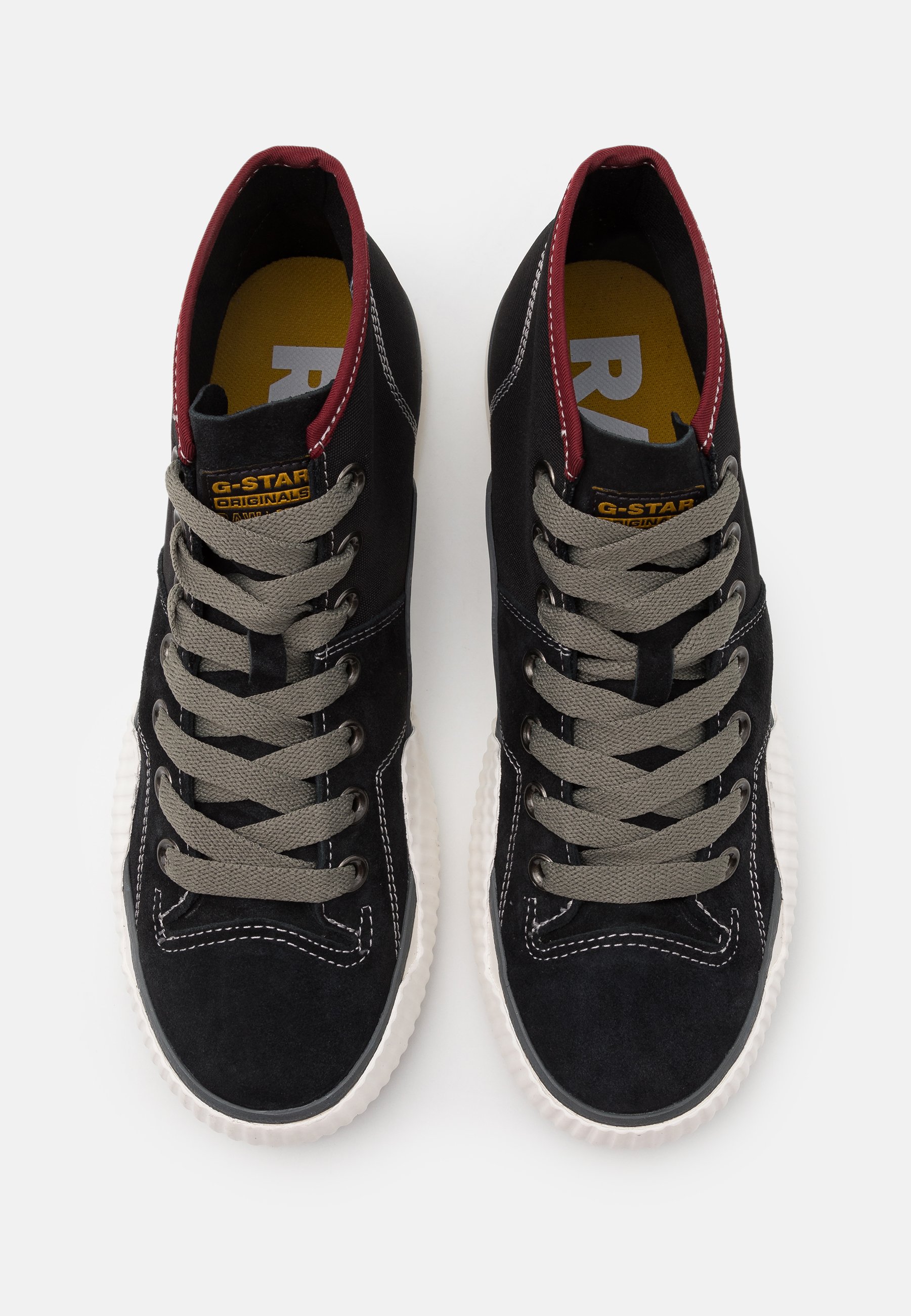 G Star RACKAM ROOFER Høye joggesko black Zalando.no G Star RACKAM ROOFER Høye joggesko black Zalando.no