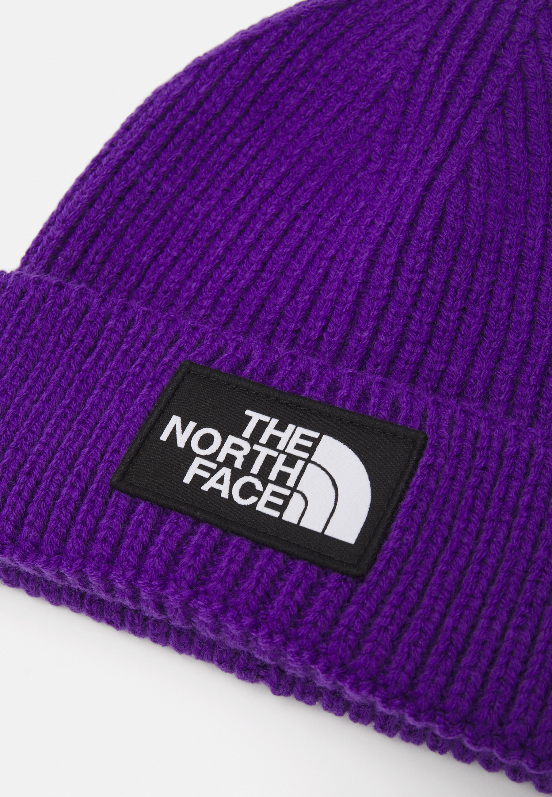 The North Face LOGO BOX CUFFED - Căciulă - peak purple/violet