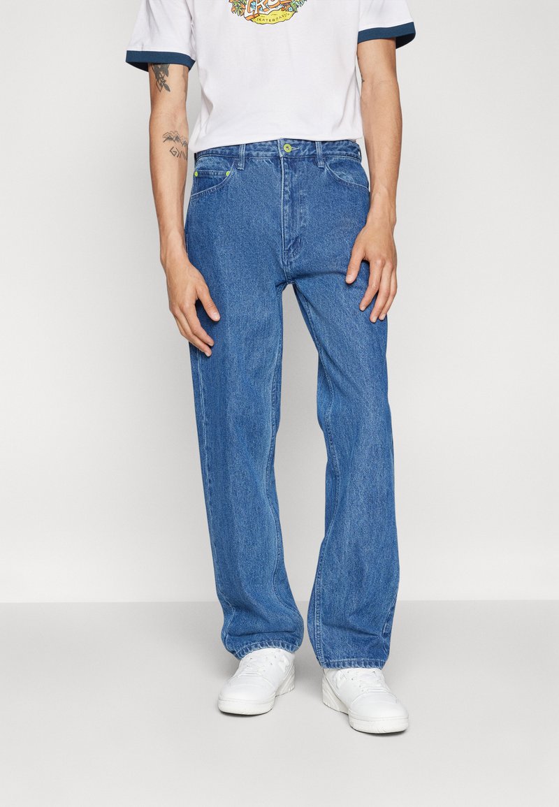 HUF - ORIGINAL PANT - Loose fit teksad - stone wash indigo, Suurenda