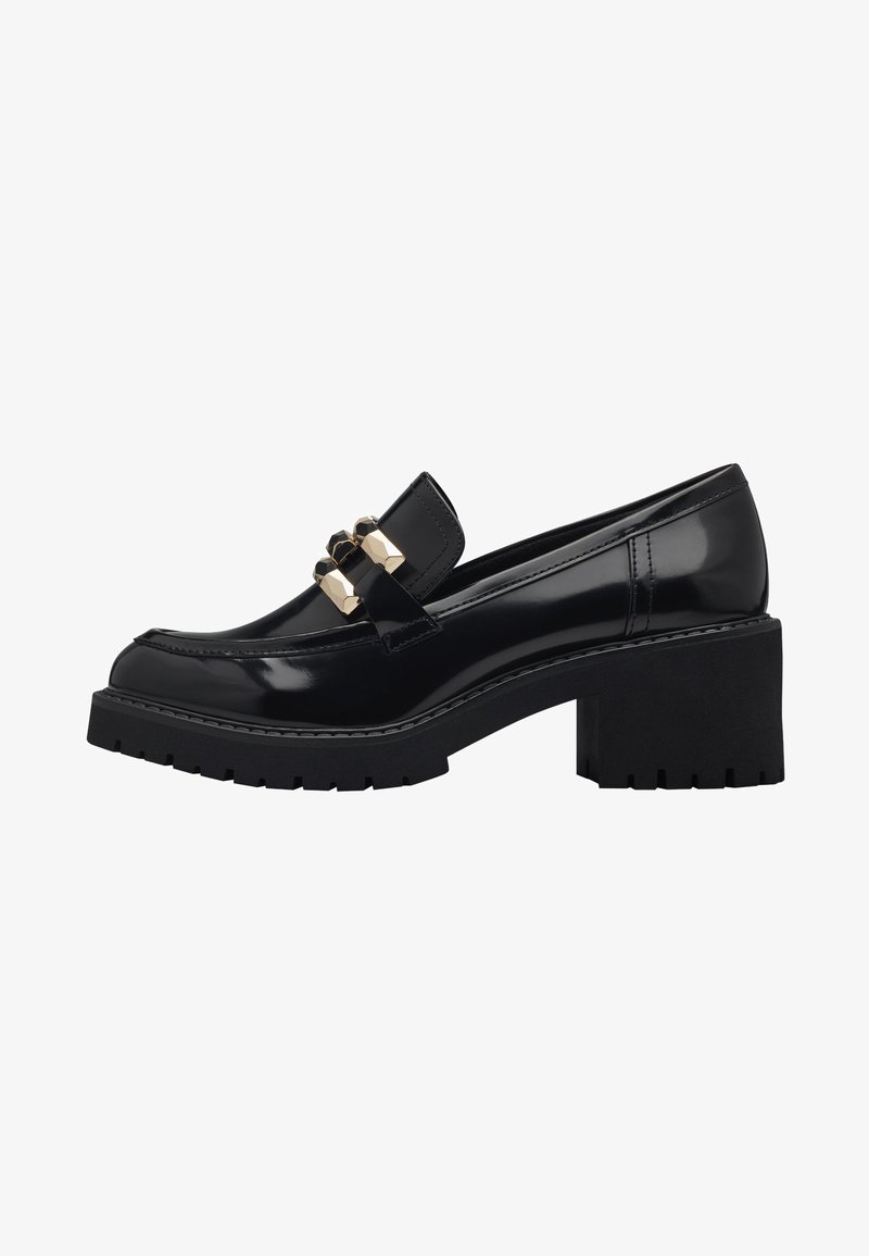 Marco Tozzi Smart slip-ons - black brush