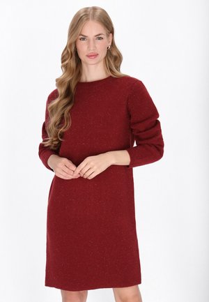 Robe pull - burgundy