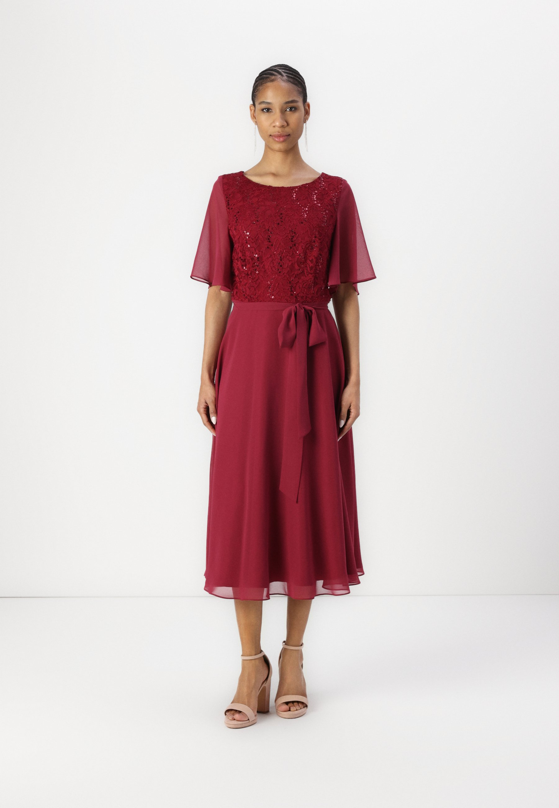 Swing Cocktail dress / Party dress - ruby red/red - Zalando.co.uk
