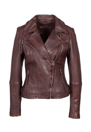 BIKER PRINCESS - Leren jas - burned umber