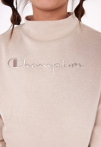 Champion ICONS CREWNECK TONAL LOGO - Melegítőfelső - beige