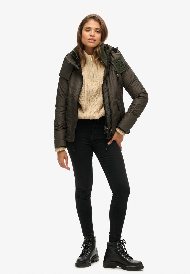 Superdry & Co Winterjas olijfgroen Superdry & Co Winterjas olijfgroen
