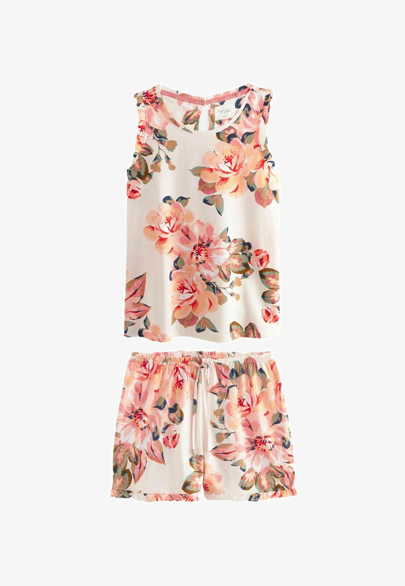 Next STANDARD - Komplet pidžame - ecru pink floral