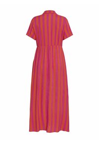 VILA Robe longue - tigerlily