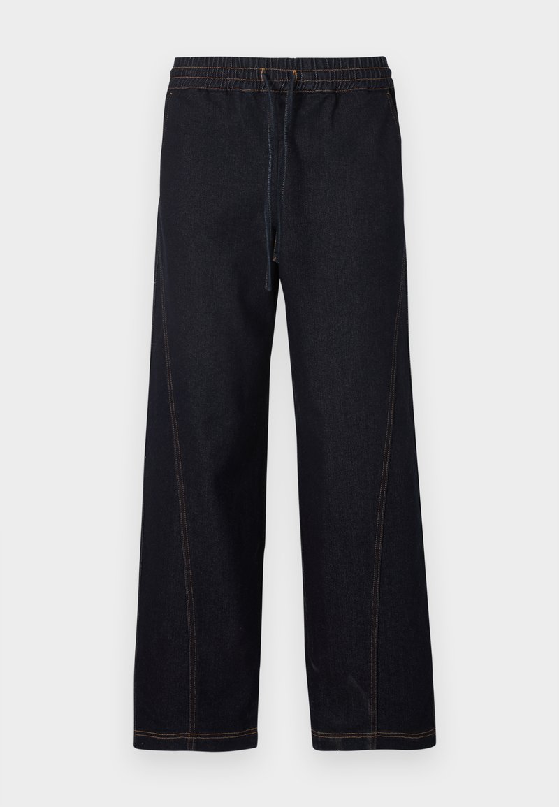JDY Wide leg donkerblauw denim