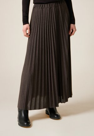 Gonna a pieghe - grigio