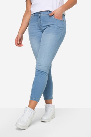 Angel of Style, PUSHUP-PINA STRETCHKOMFORT 5-POCKET - Jeans Skinny Fit - bleached denim