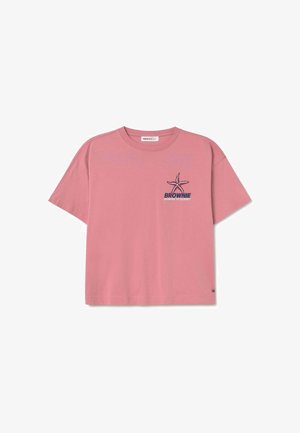 Brownie, CAMISETA PRINT ESTRELLA - Camiseta estampada - rosa