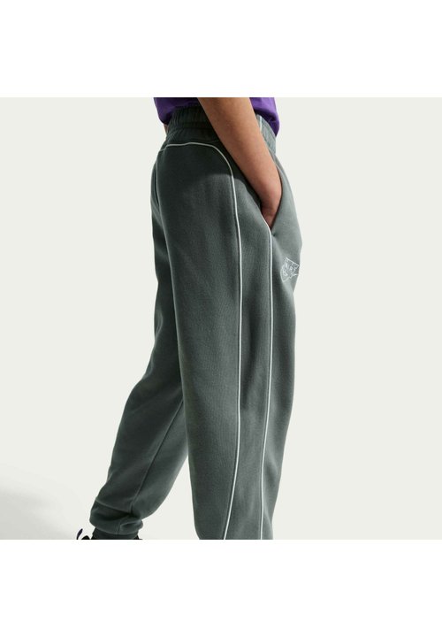 Nike SPORTSWEAR OLDER KIDS' FLEECE JOGGERS AIR - Tracksuit bottoms - smoke grey white white — foto 4