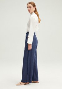 Touché Privé FRINGED  - Nadrágok - denim
