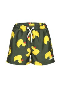 Unselected, olive/yellow duck