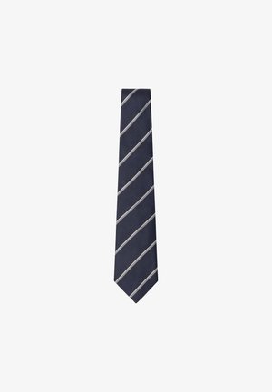 Hackett London UNEVEN FINE STR - Kravata - ink blue