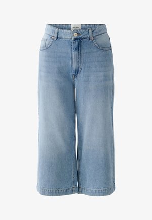 Oui, CULOTTE - Wide Leg - light blue demin