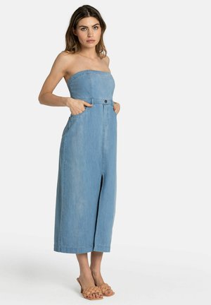 PICTURE PERFECT - Robe en jean - blau