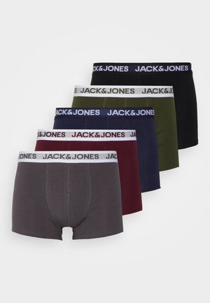 JACBLACK FRIDAY TRUNKS 5 PACK - Trunks - port royale / pack:magnet - rifle green - navy blazer - black