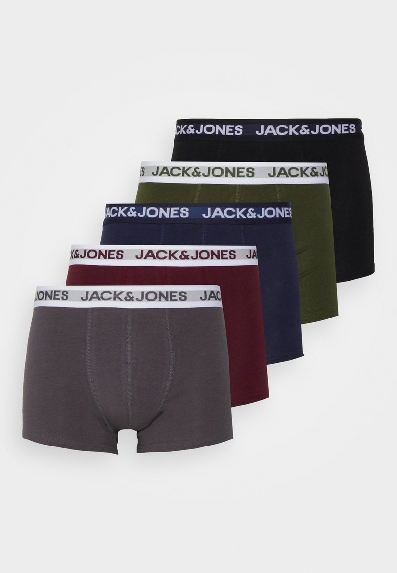 Jack & Jones JACBLACK FRIDAY TRUNKS 5 PACK - Boxerbriefs - port royale / pack:magnet - rifle green - navy blazer - black