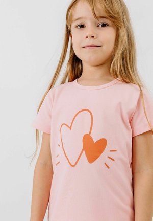 Walkiddy, LITTLE BIG HEARTS - Print T-shirt - pink