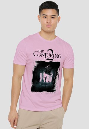 Cotton Soul, THE CONJURING 2/POSTER - Print T-shirt - pink